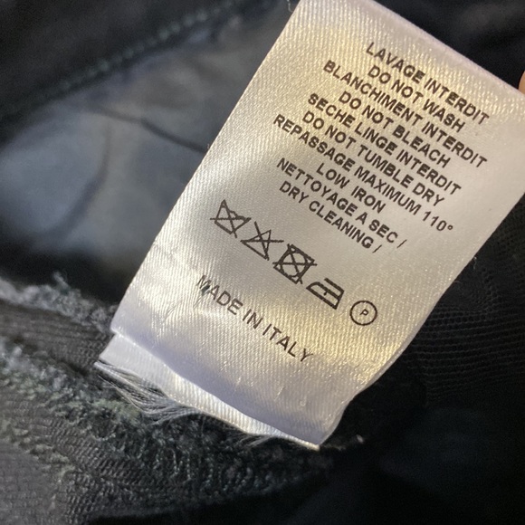 Mugler Slited Bi Material Spiral Jeans - Picture 7 of 8